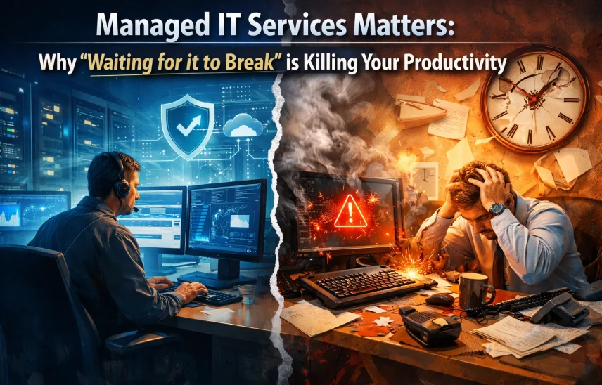 Managed IT Services Matters: Why ‘Waiting for it to Break’ is Killing Your Productivity